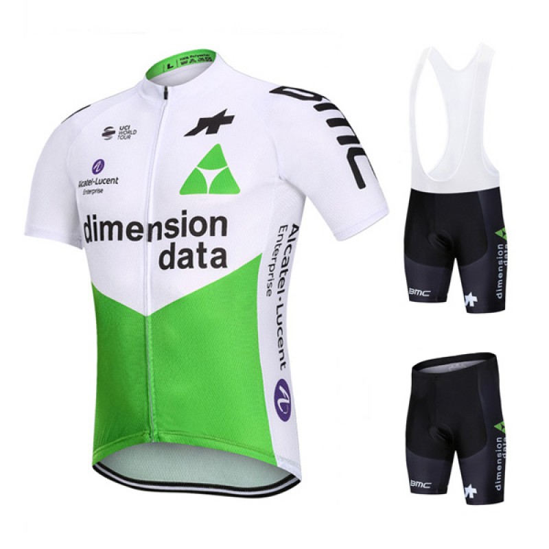 DIMENSION DATA 2019 サイクルショーツ自転車半袖ジャージ 